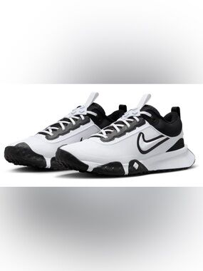 NEW Nike Air Diamond Varsity Turf Baseball Shoes White FN7454-102 Men's Size 13